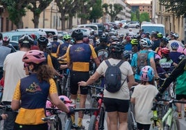 Grupo de participantes en Pedalovida