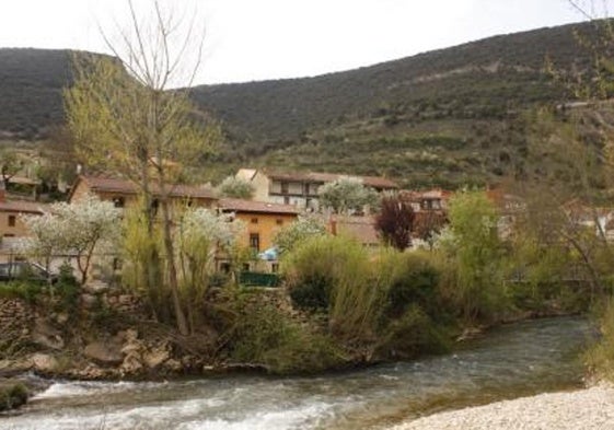 Vista de San Felices del Rudrón, en Burgos.