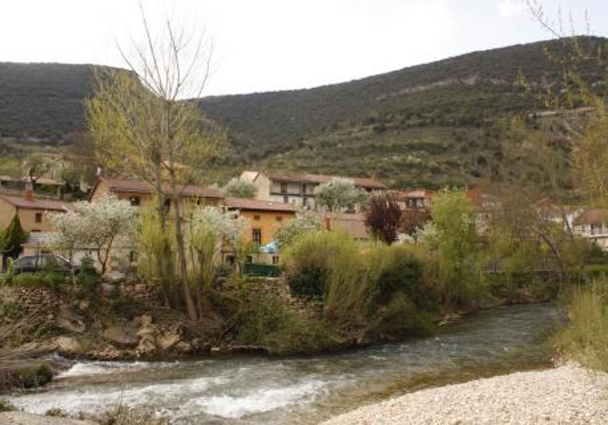 Vista de San Felices del Rudrón, en Burgos.