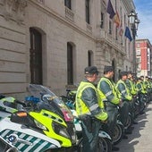 La Guardia Civil presenta el dispositivo de la 9ª edición femenina de la Vuelta ciclista a Burgos