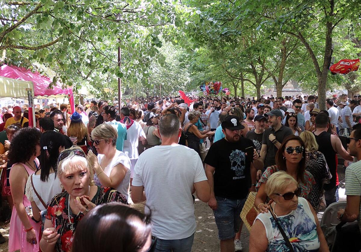 Imagen de archivo de la fiesta del Curpillos en el Parral.