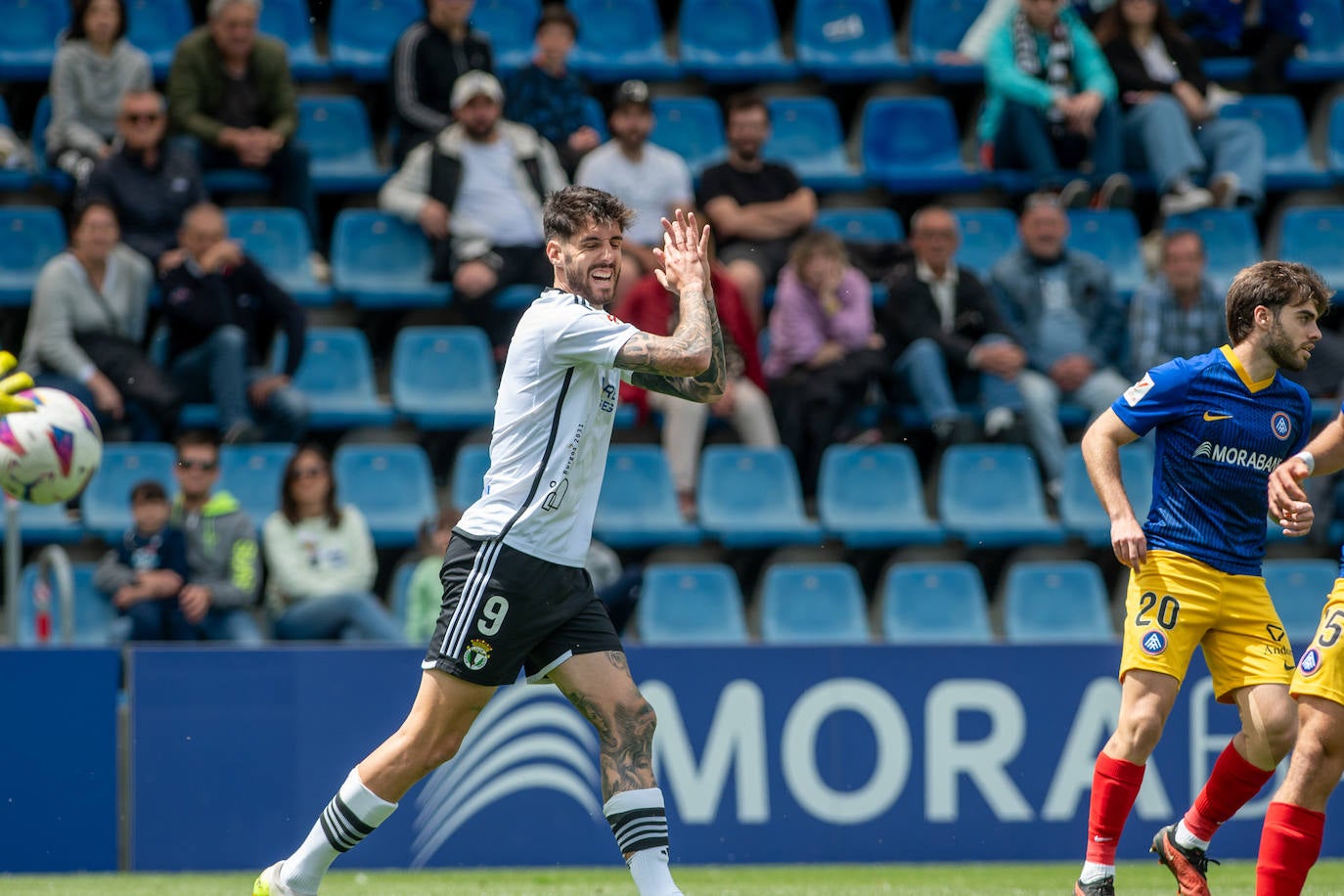 Imágenes de la derrota del Burgos CF en Andorra