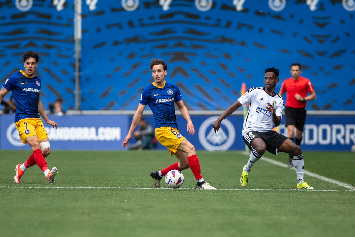 Imágenes de la derrota del Burgos CF en Andorra