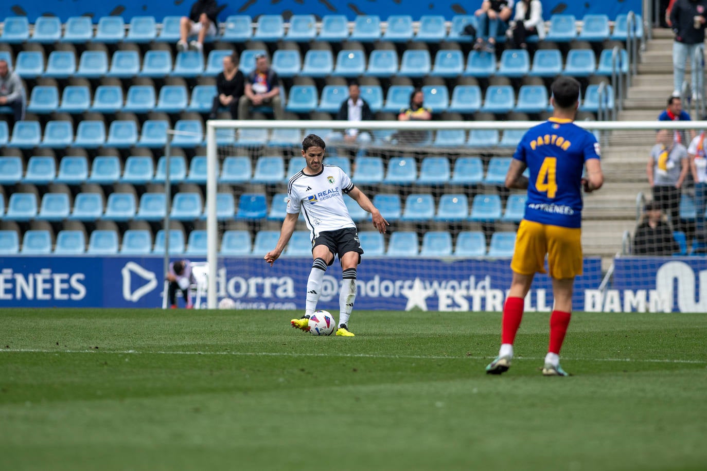 Imágenes de la derrota del Burgos CF en Andorra