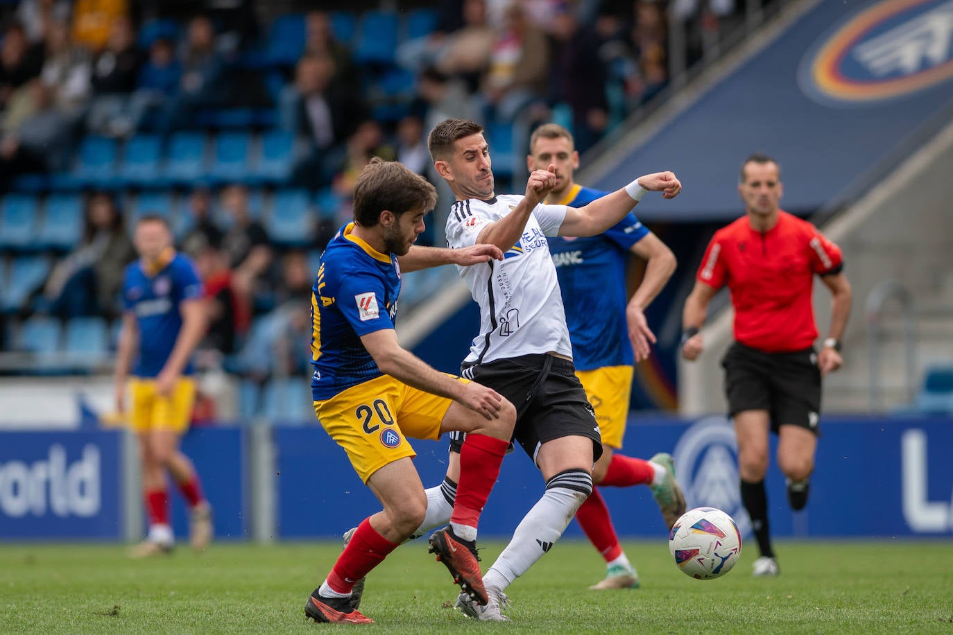 Imágenes de la derrota del Burgos CF en Andorra