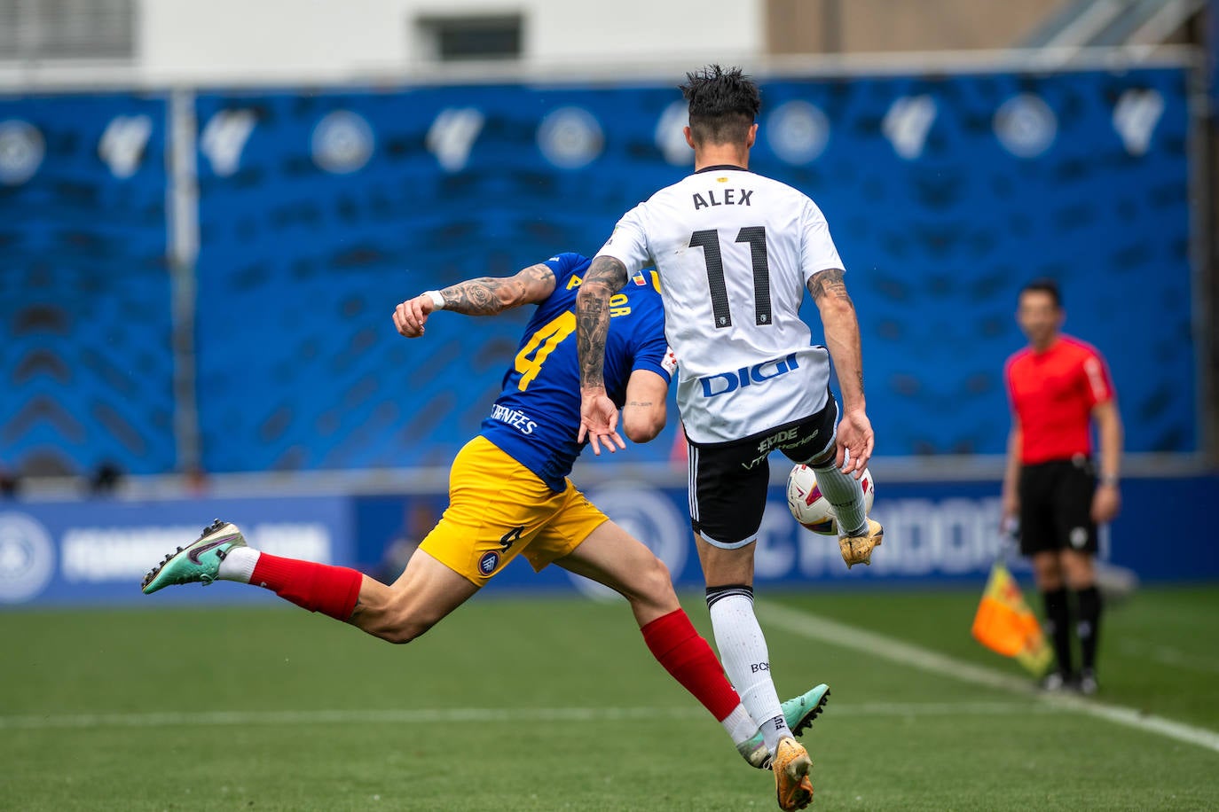 Imágenes de la derrota del Burgos CF en Andorra