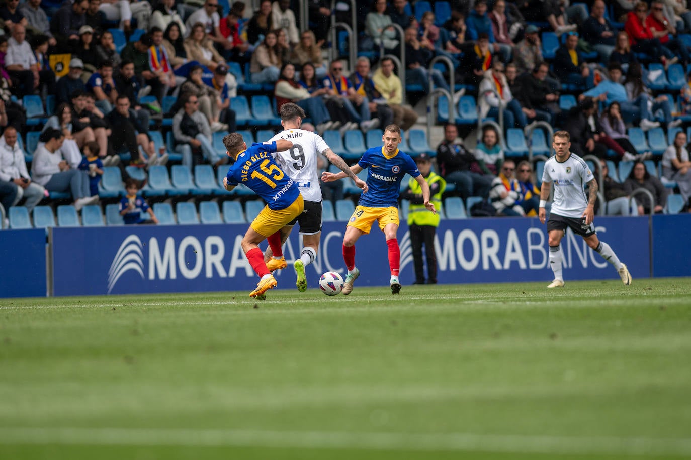 Imágenes de la derrota del Burgos CF en Andorra