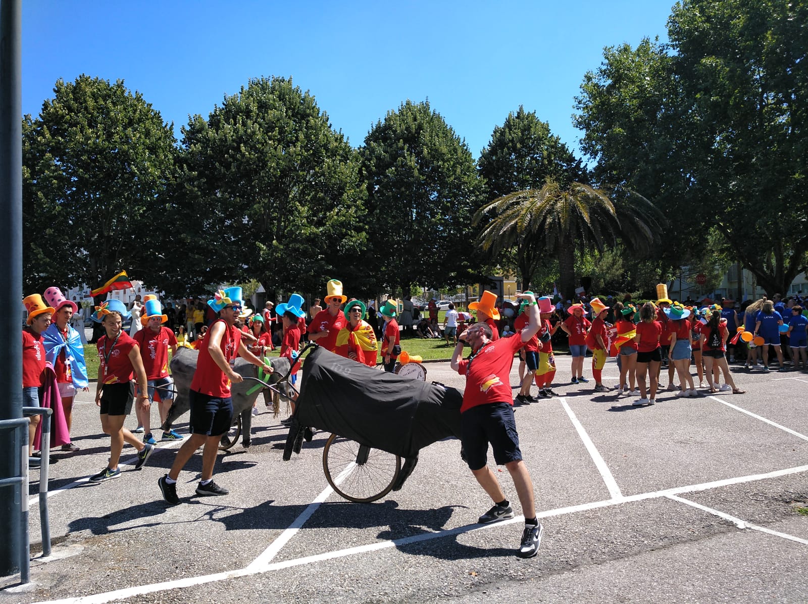 Españoles en el Eurofestival de 2019. Imagen de archivo