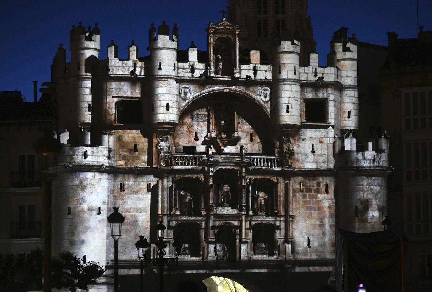 La Noche Blanca de Burgos, en imágenes