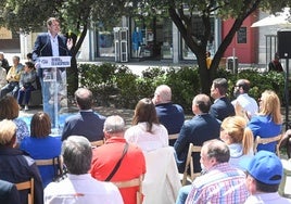 Alfonso Fernández Mañueco en Aranda de Duero.