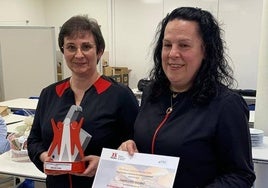 Las ganadoras del concurso a la mejor hamburguesa de Burgos.