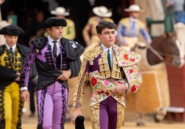 Jarocho, el novillero de Huerta de Rey que toreará en Sanfermines