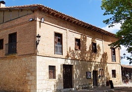 Fachada de la Casa de los Salazar, en Frías.