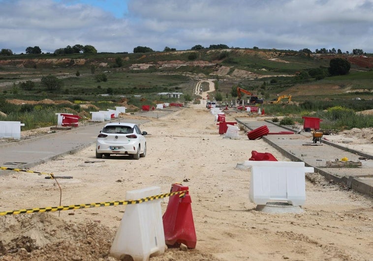 El avance de las obras es plenamente visible en numerosos puntos.