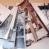 Instantáneas de un Burgos en blanco y negro