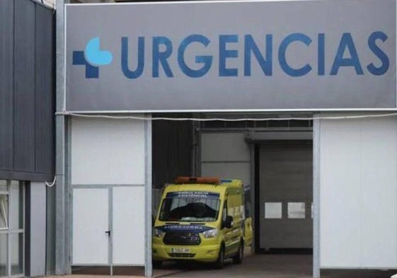 Entrada a Urgencias del HUBU.