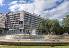 Plaza de España, vista general.