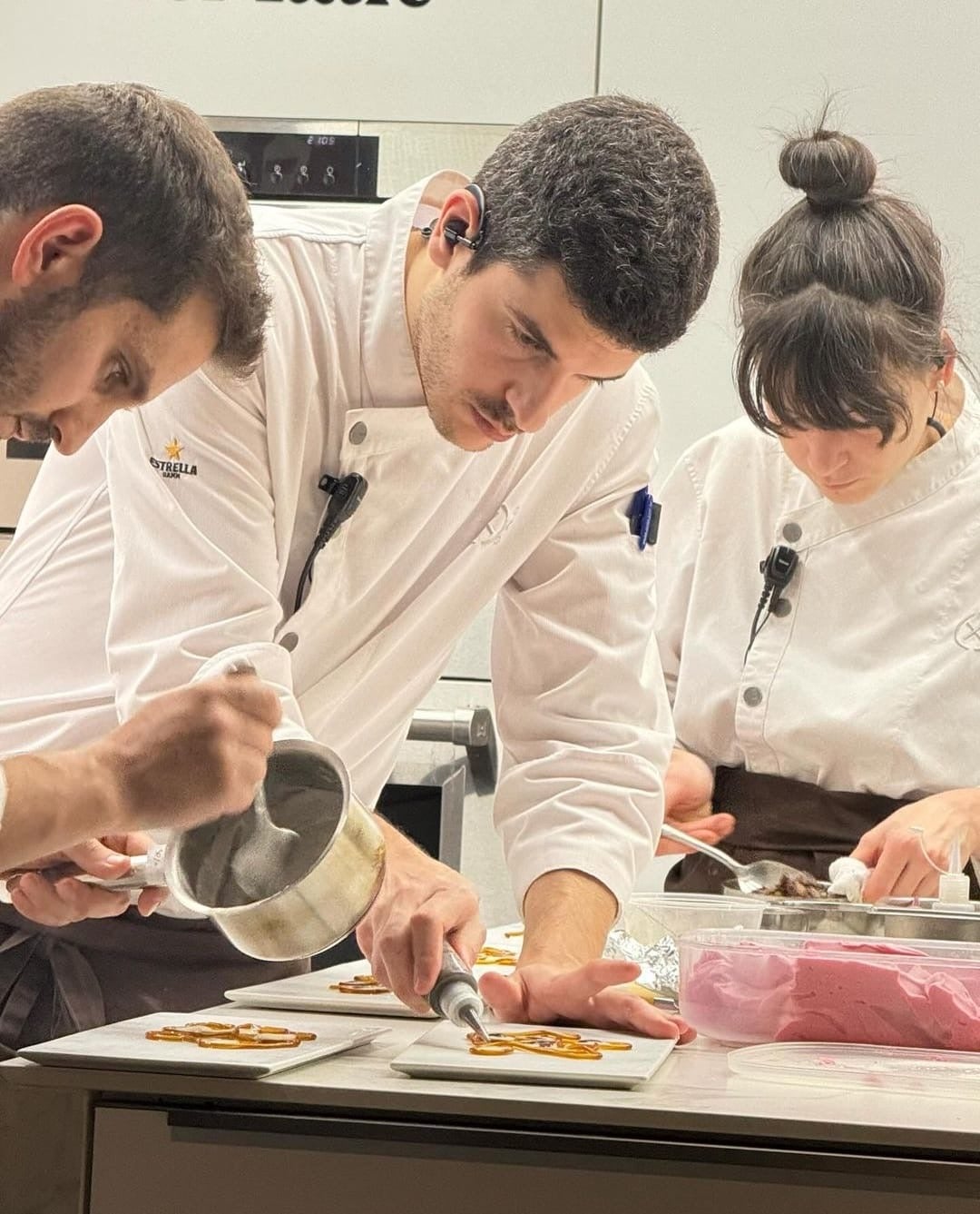 Jorge Luquero en las cocinas de Disfrutar