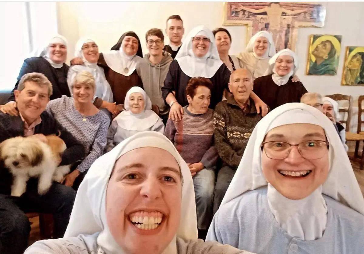 Imagen publicada en Instagram por las monjas de Belorado.