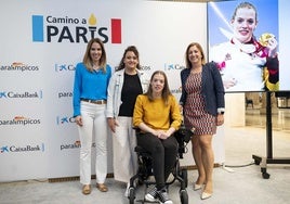 De izda. a dcha. Almudena Rivera, Rebeca Aguado, Marta Fernández y Patricia Arribas.