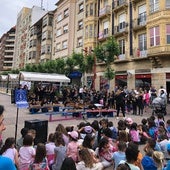 Los escolares de Miranda de Ebro enriquecen la Semana Cultural del Conservatorio