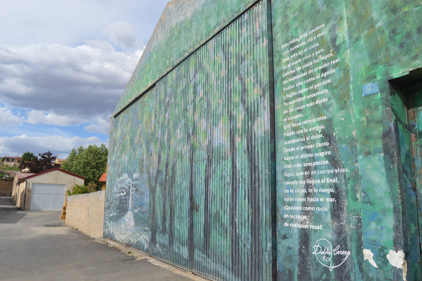 Así es la ruta de los murales de Tubilla del Lago