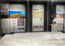 Interior del Espacio Peña Amaya.