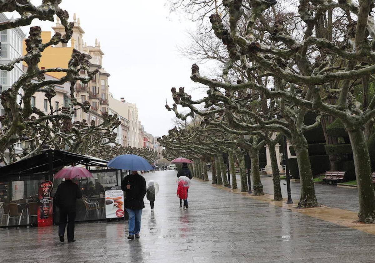 La lluvia regresa a Burgos esta semana.