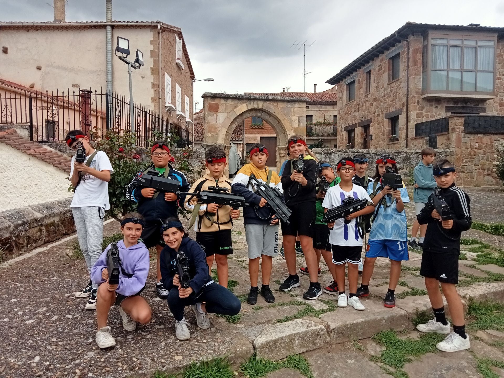 Imágenes de los diez años de la Escuela de Fútbol de Salas