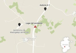 Accidente en la provincia de Burgos.