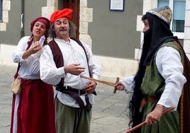 Fotografía de las rutas teatralizadas de Burgos. Imagen de archivo.