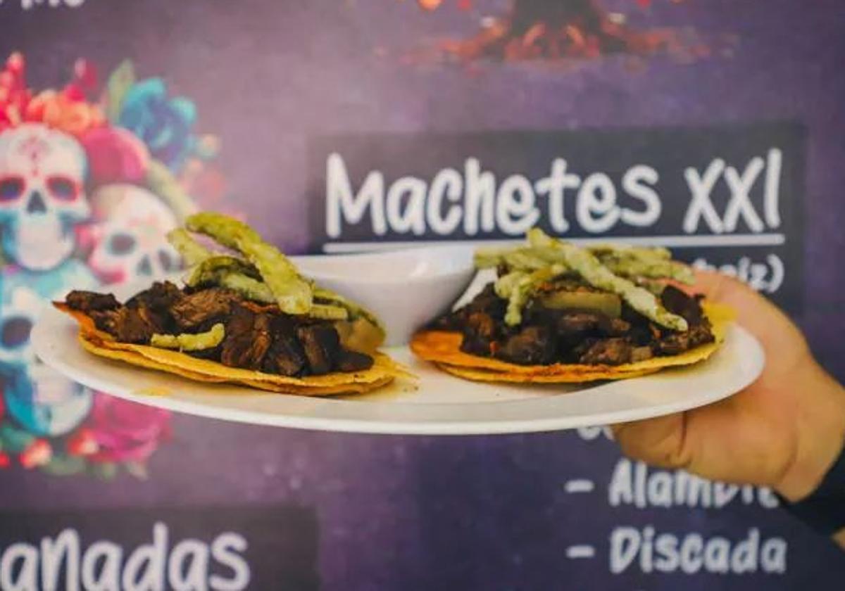 Taconmadre!, taco participante del bar Nuevo Río en el Campeonato de Tacos de España