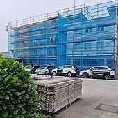 La Guardia Civil inicia la rehabilitación en Medina de Pomar, Quincoces de Yuso y la Comandancia de Burgos