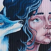 El pueblo de Burgos que suma ocho nuevas obras a su ruta de los murales