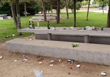 Suciedad, vandalismo y ruido, la zona de conciertos del hangar indigna a los vecinos