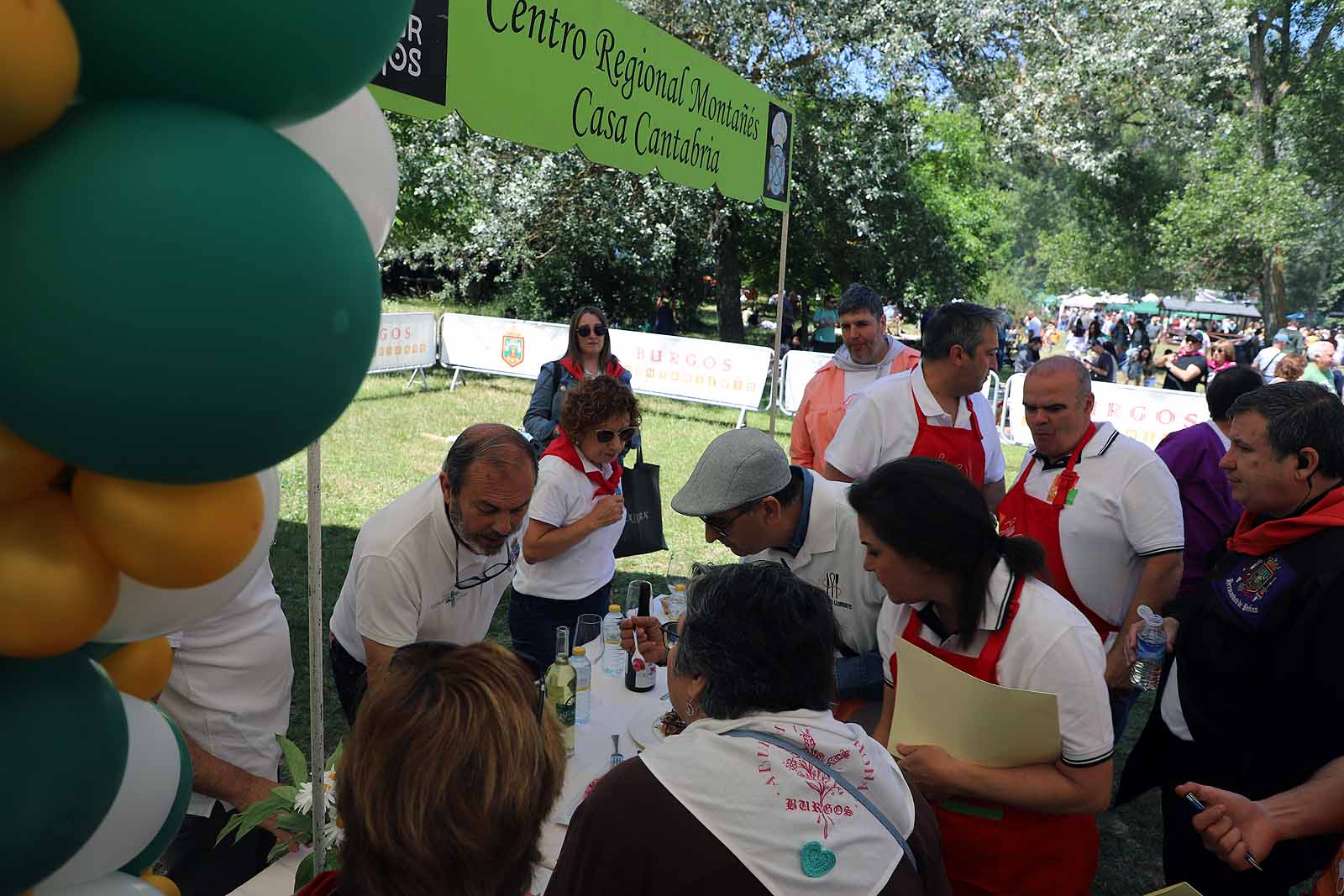 El Día de las Peñas de Burgos, en imágenes