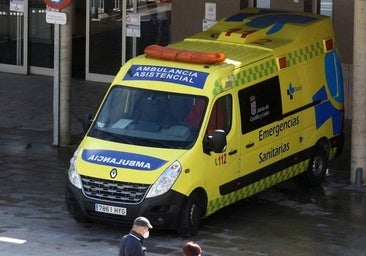 Herida una mujer en un accidente entre tres turismos en Burgos