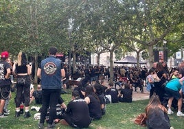 Ambiente en la séptima edición del Zurbarán Rock, en Burgos.