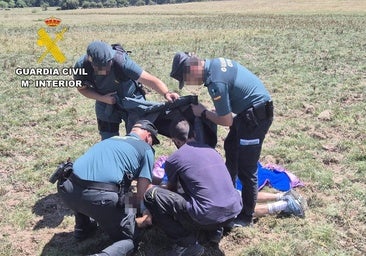 Encuentran en un paraje de difícil acceso el anciano desaparecido en Canicosa