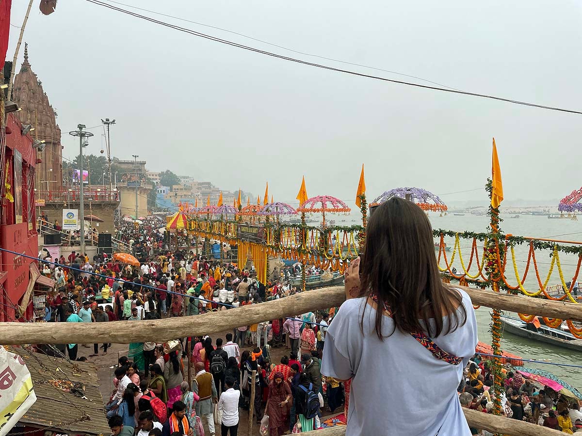 Orillas Ganges, Varanasi, India.