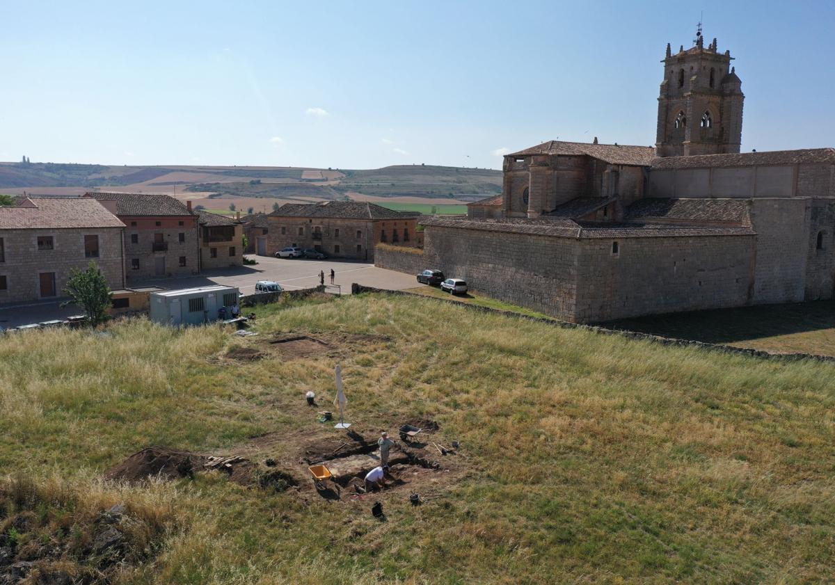 Imagen principal - Excavaciones arqueológicas en Sasamón y Olmillos de Sasamón. 