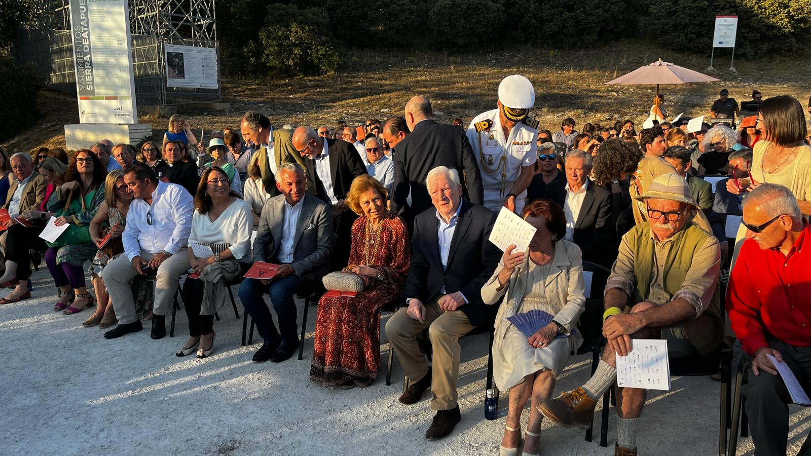 Así ha sido el concierto por las &#039;bodas de plata&#039; de la Fundación Atapuerca con la reina Sofia