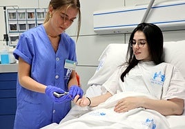 Enfermeria de la Universidad de Burgos.