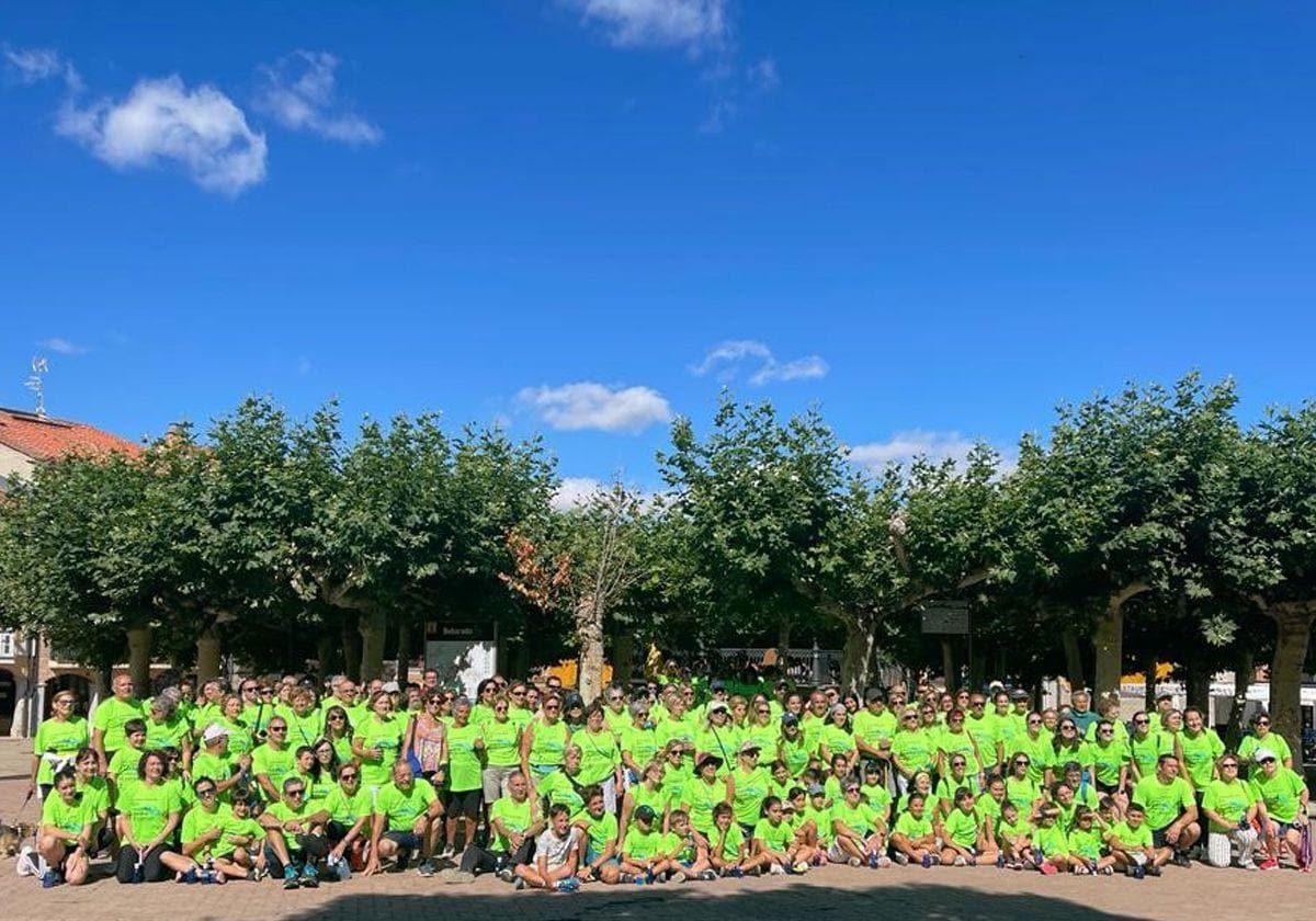 Belorado acoge su tercera marcha contra el cáncer