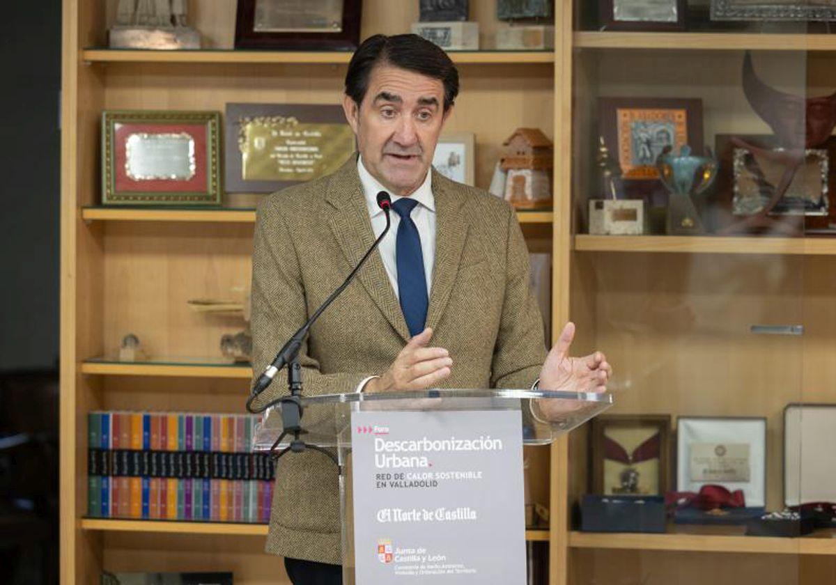 Juan Carlos Suárez-Quiñones, consejero de Medio Ambiente, Vivienda y Ordenación del Territorio de la Junta de Castilla y León.