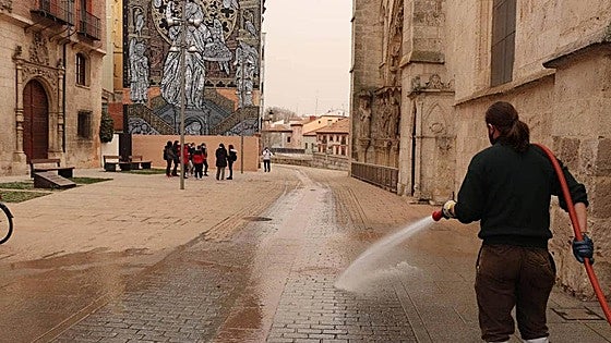 Calima y termómetros disparados, Burgos entra en aviso desde este domingo