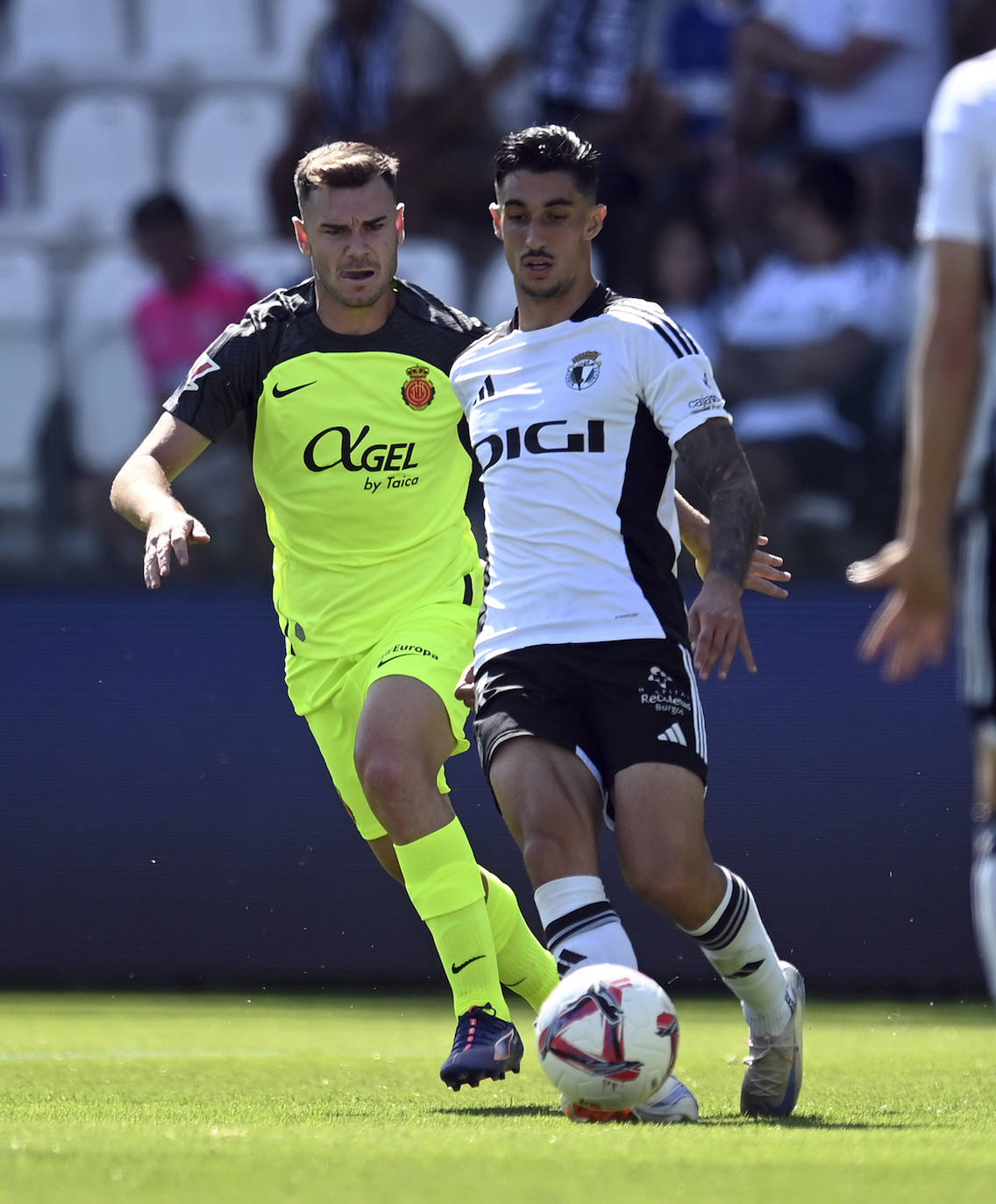 El Burgos CF - RCD Mallorca, en imágenes