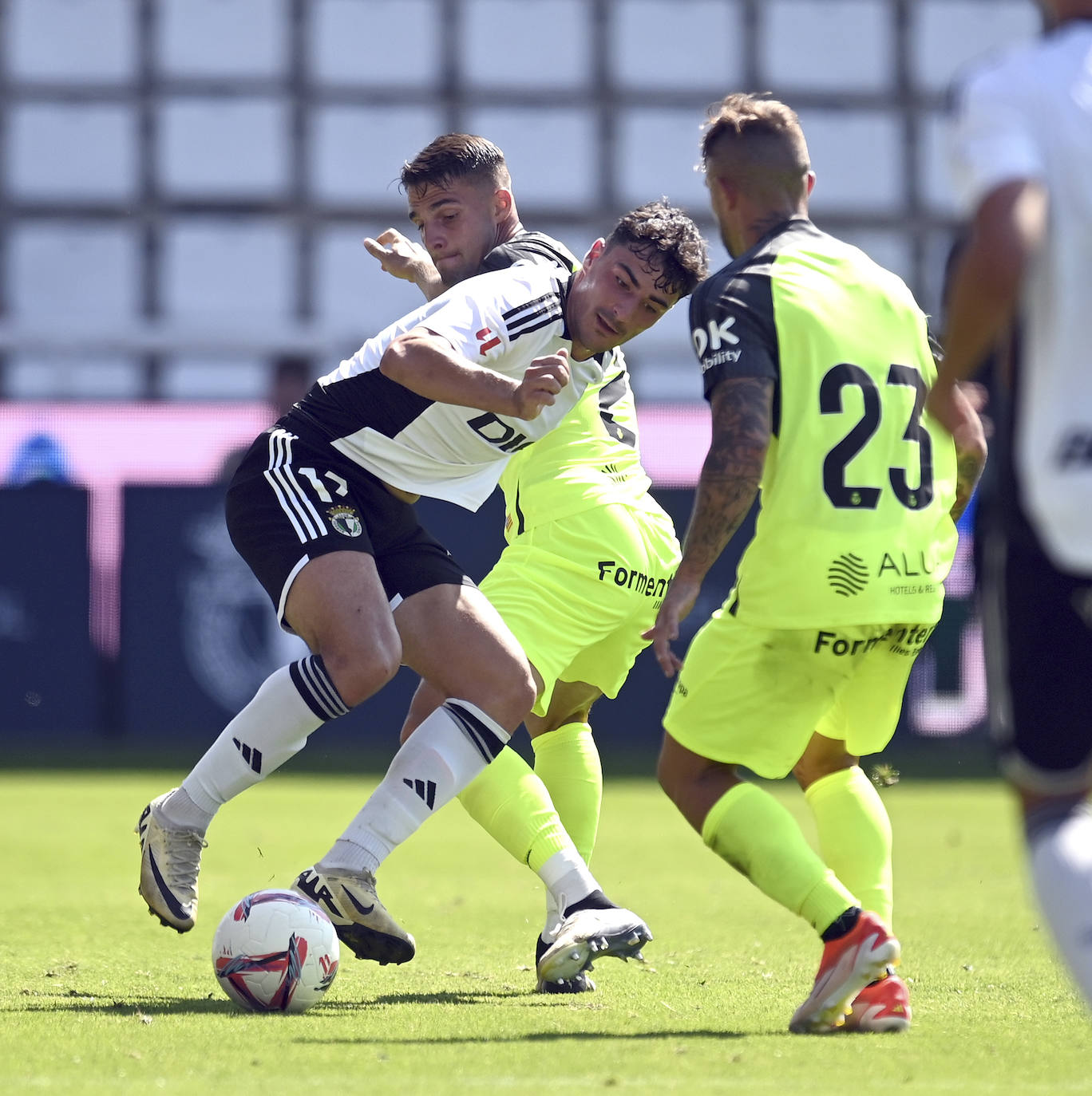 El Burgos CF - RCD Mallorca, en imágenes