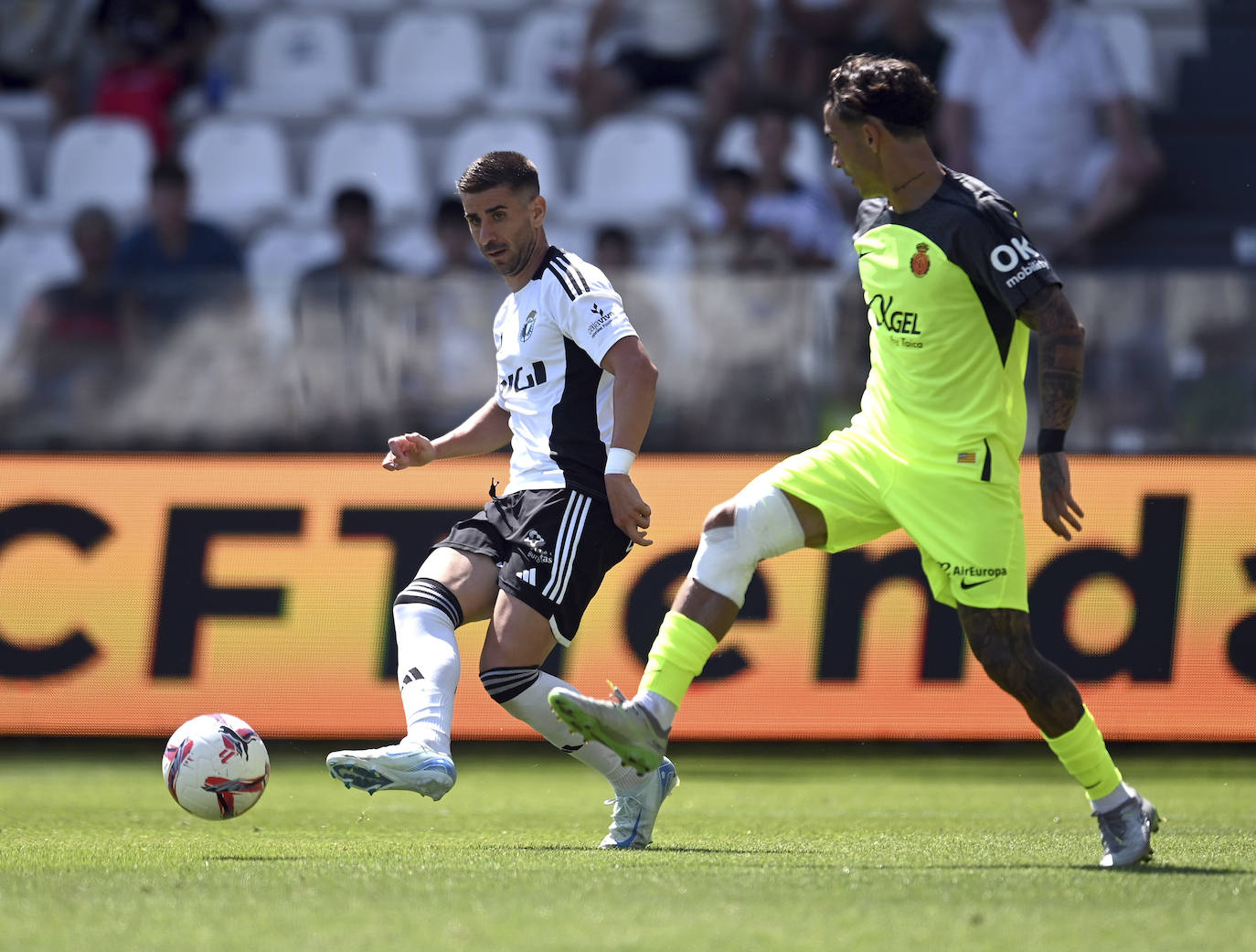 El Burgos CF - RCD Mallorca, en imágenes