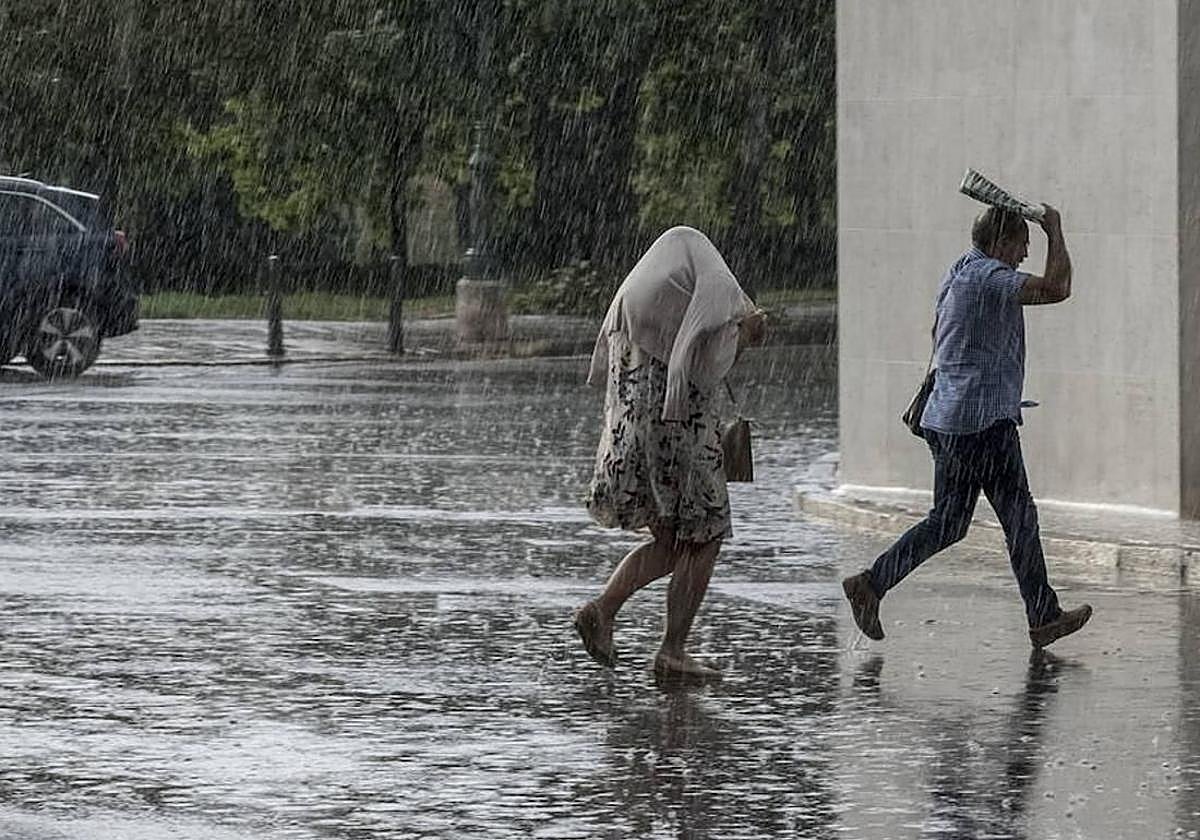 Se podrían registrar tormentas de granizo en Burgos.